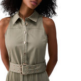 Abito donna lungo plissé