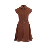 Abito donna  chemisier con cintura