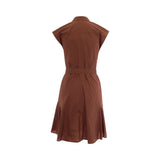 Abito donna  chemisier con cintura