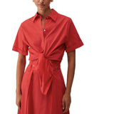Camicia donna con nodo