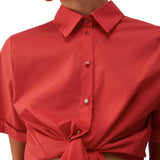 Camicia donna con nodo