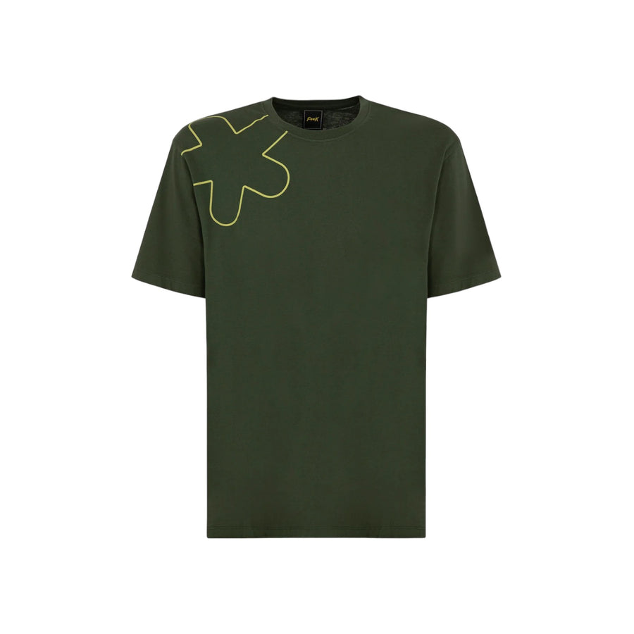 Basic t-shirt con logo uomo