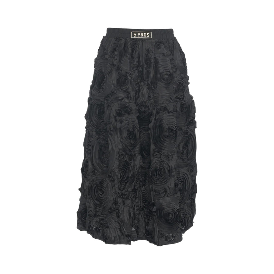 Gonna donna midi con applicazioni
