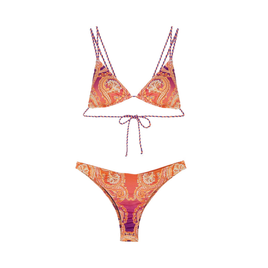 Bikini triangolo e slip americano sunrise donna