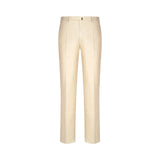 Pantalone uomo slim fit in popleline