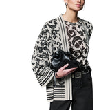 Cardigan donna jacquard