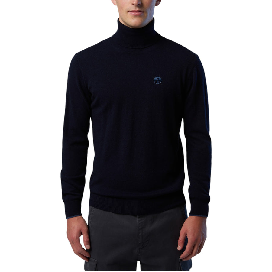 Maglione uomo dolcevita in cashmere