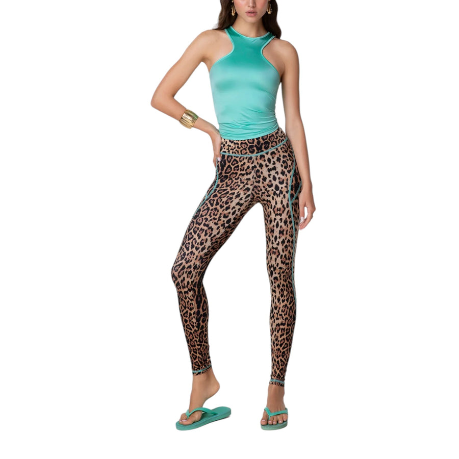 Leggings sportivo spotted donna