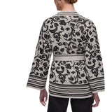 Cardigan donna jacquard