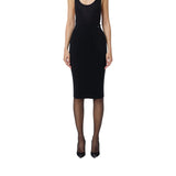 Gonna donna in lana punto stoffa