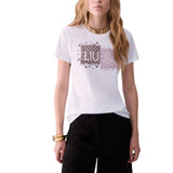 T-shirt donna con logo