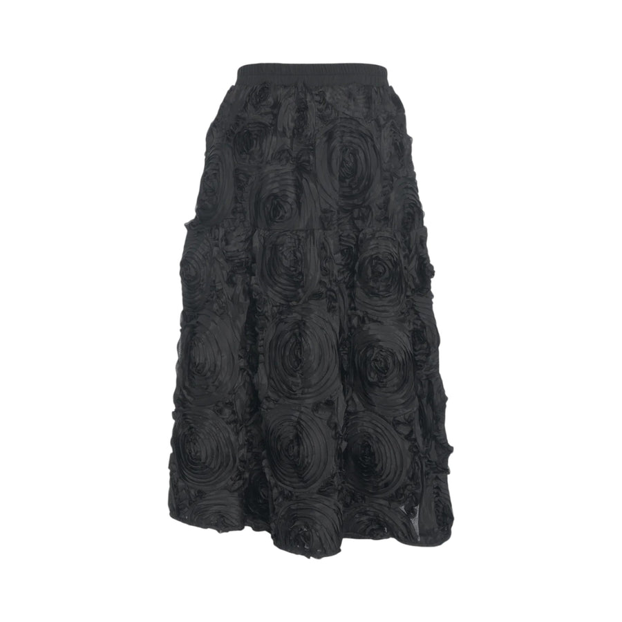 Gonna donna midi con applicazioni