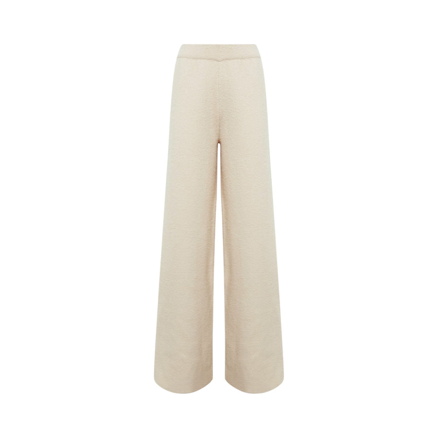 Pantalone donna in maglia pelliccetta