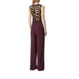 Top donna smanicato crochet geometrico