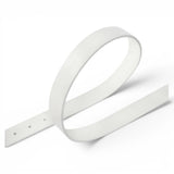 Cintura donna in pelle shiny con finiture metalliche 3