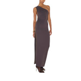 Abito Red Carpet in maglia con zip