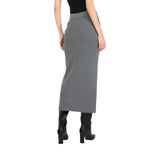 Gonna donna lunga in maglia