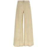 Pantaloni donna a fiori