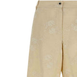Pantaloni donna a fiori