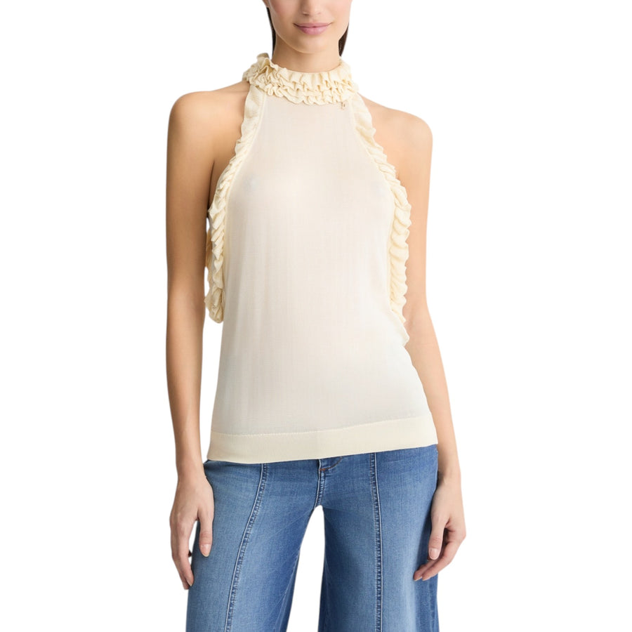 Top donna bianco