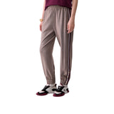 Pantaloni donna jogging con tape laterale