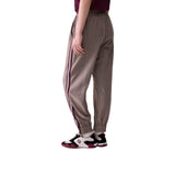 Pantaloni donna jogging con tape laterale