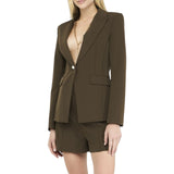 Blazer donna slim fit