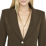 Blazer donna slim fit