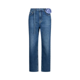 Jeans donna straight con cintura
