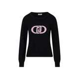 Maglia donna con logo monogram