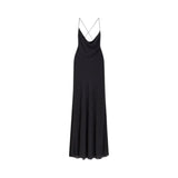 Abito donna  slipdress lungo con strass