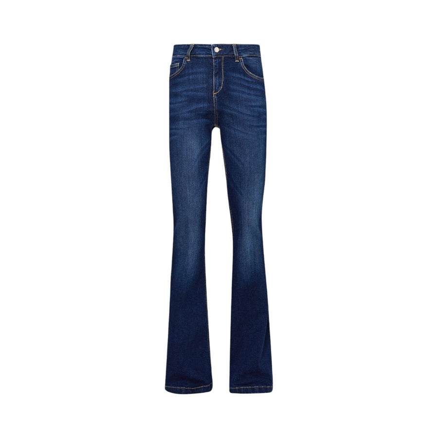 Jeans donna flare stretch