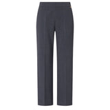 Pantaloni donna flare in flanella