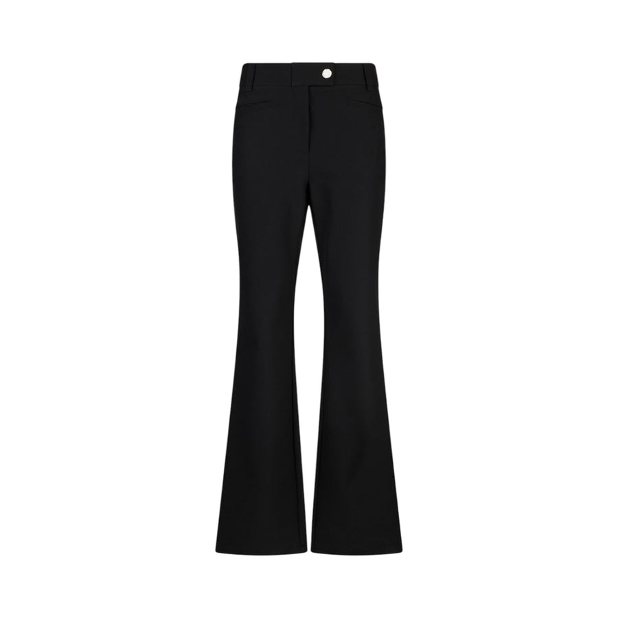 Pantaloni donna flare a vita alta