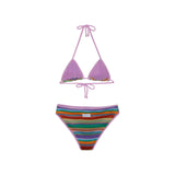 Bikini bimba triangolo e slip fisso seashell