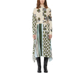 Abito donna in crêpe de Chine di seta