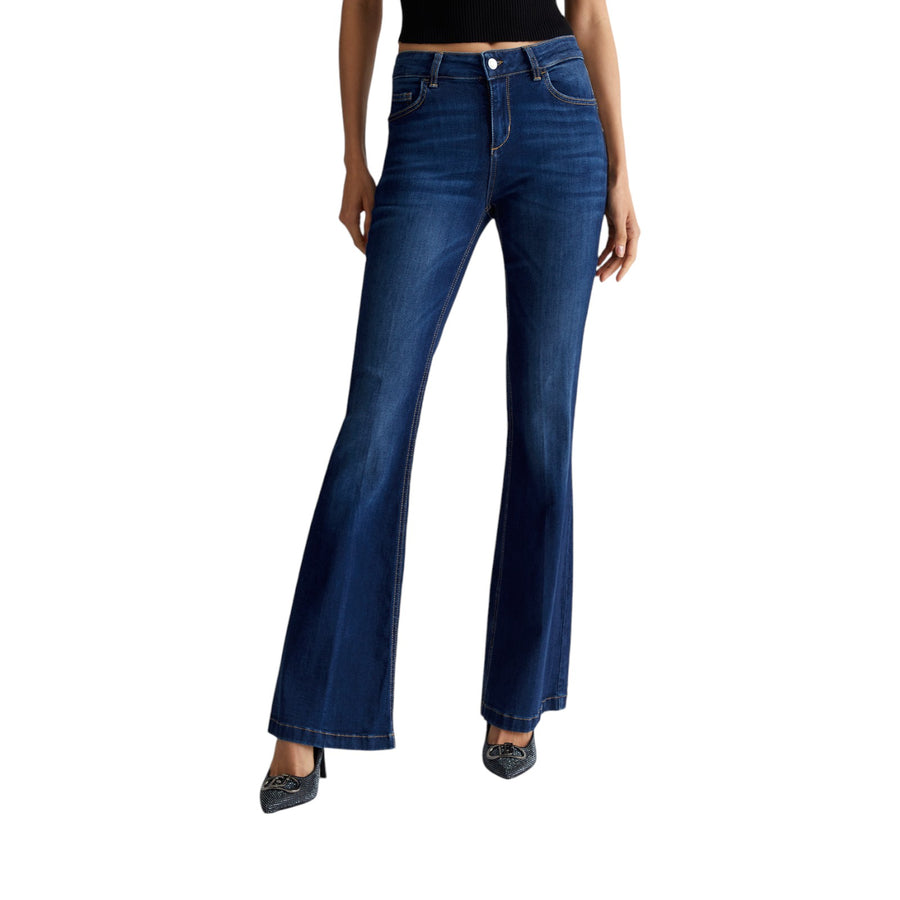 Jeans donna flare stretch