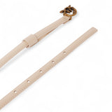 Cintura donna sottile fibbia Love Birds 1cm