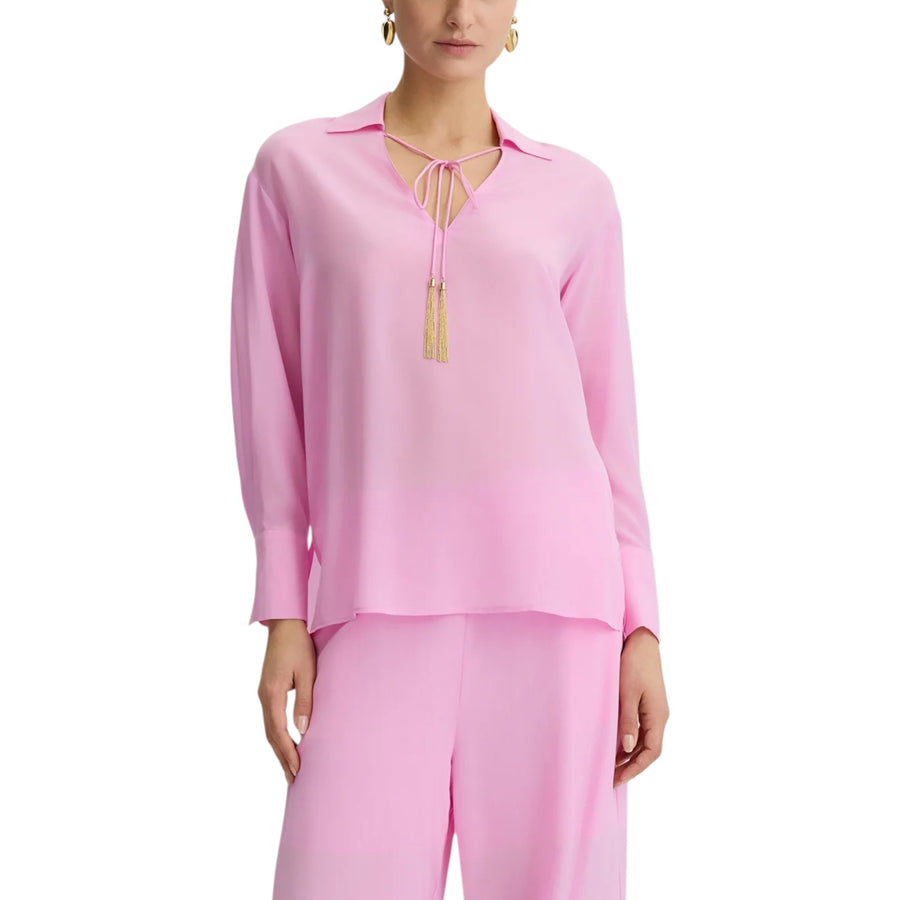 Blusa donna in seta