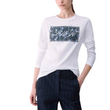 T-shirt donna con logo