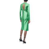 Abito donna midi in seta