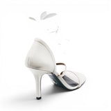 Sandali donna con tacco Piume Essential Fly in nappa