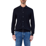 Maglia uomo aperta con bottoni