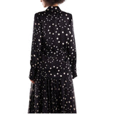 Camicia donna black pois