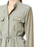 Abito donna chemisier con tasche