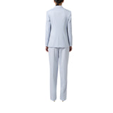 Giacca donna in fresco lana con bottoni smaltati