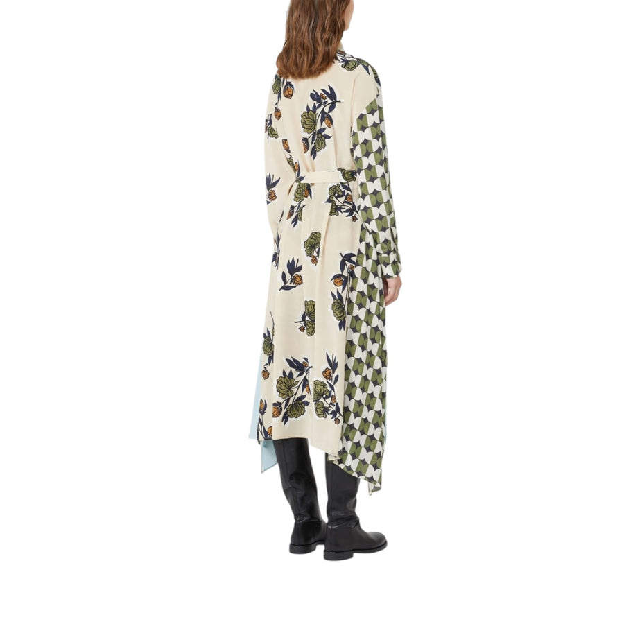 Abito donna in crêpe de Chine di seta