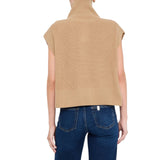 Gilet donna 100% lana con ricami gioiello