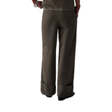 Pantaloni donna con dettaglio macramè