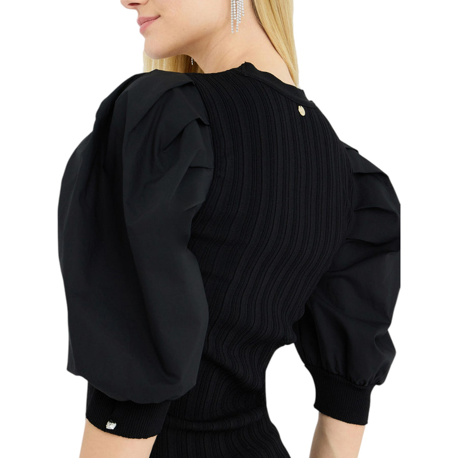 Top donna con maniche balloon